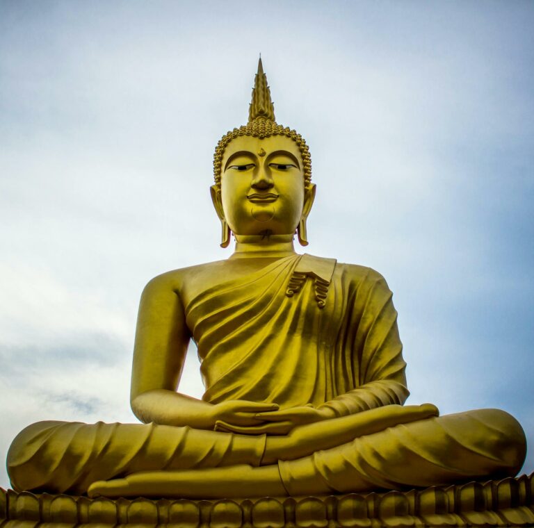 Photo of Golden Gautama Buddha